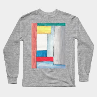 ABSTRACT rectangles Long Sleeve T-Shirt